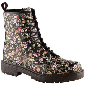 ALDO FLORAL LACE UP BOOTS